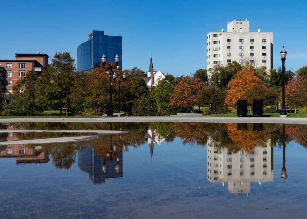 #46. Bridgeport-Stamford-Norwalk, Connecticut (tie)